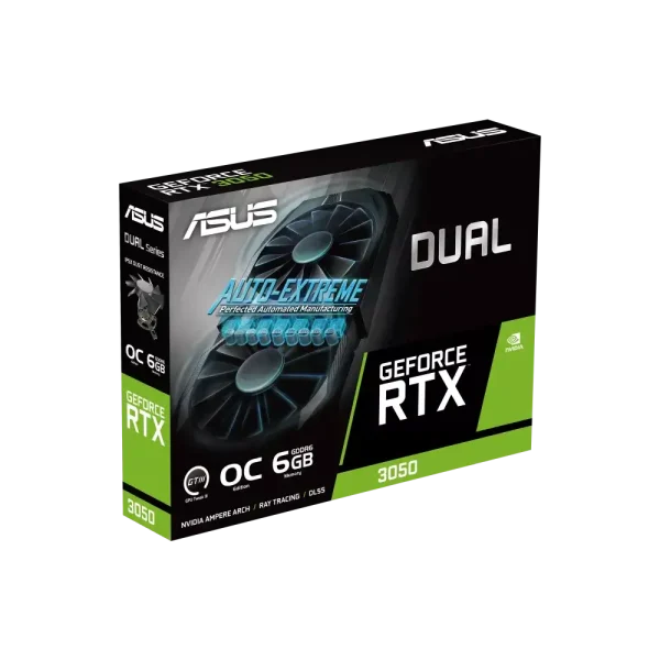 ASUS Dual GeForce RTX 3050 OC Edition 6GB GDDR6