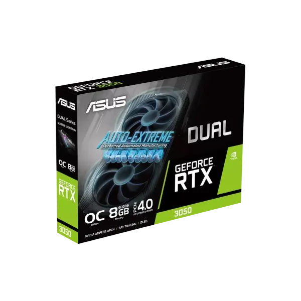 ASUS Dual GeForce RTX 3050 OC Edition 8GB GDDR6