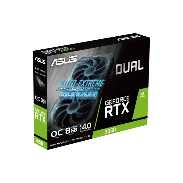 ASUS Dual GeForce RTX 3050 V2 OC Edition 8GB GDDR6