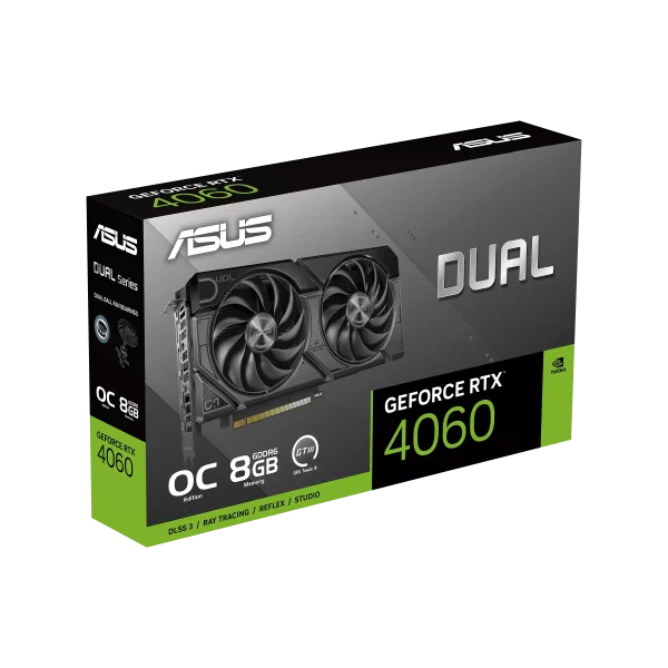 ASUS Dual GeForce RTX 4060 EVO OC Edition 8GB GDDR6