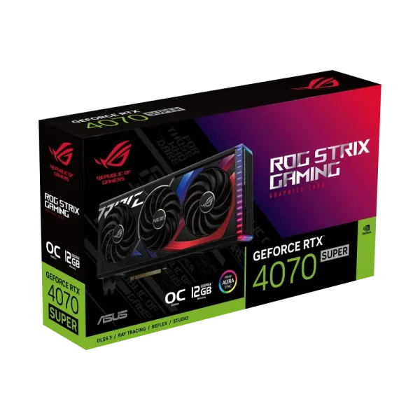 ASUS ROG Strix GeForce RTX 4070 SUPER 12GB GDDR6X OC Edition