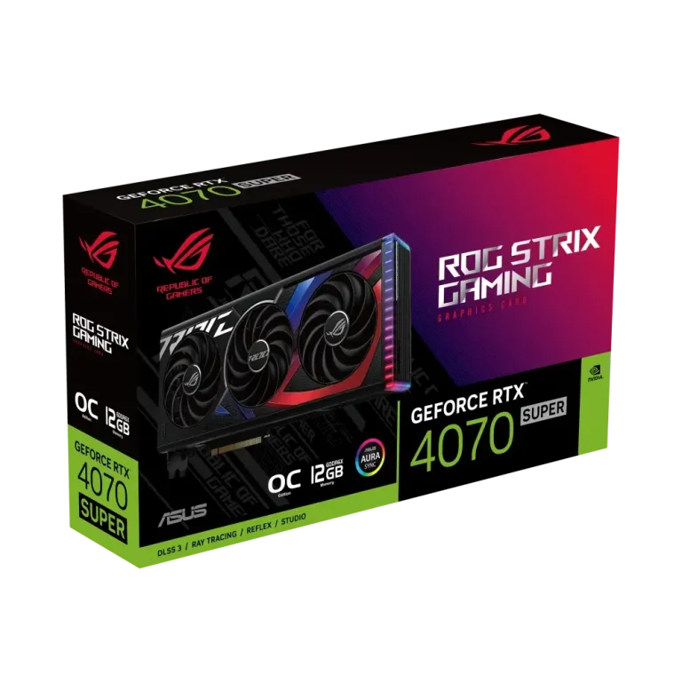 ASUS ROG Strix GeForce RTX 4070 SUPER 12GB GDDR6X OC Edition