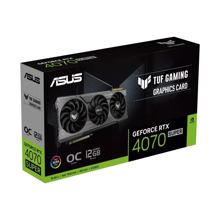 ASUS TUF Gaming GeForce RTX 4070 SUPER 12GB GDDR6X OC Edition