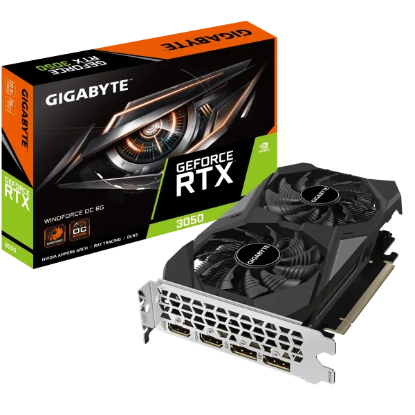 GIGABYTE GeForce RTX 3050 WINDFORCE OC 6G