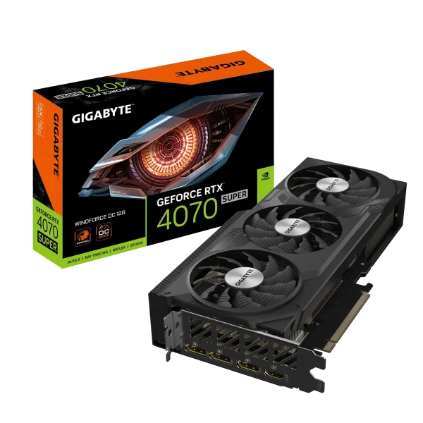 GIGABYTE GeForce RTX 4070 SUPER WINDFORCE OC 12G