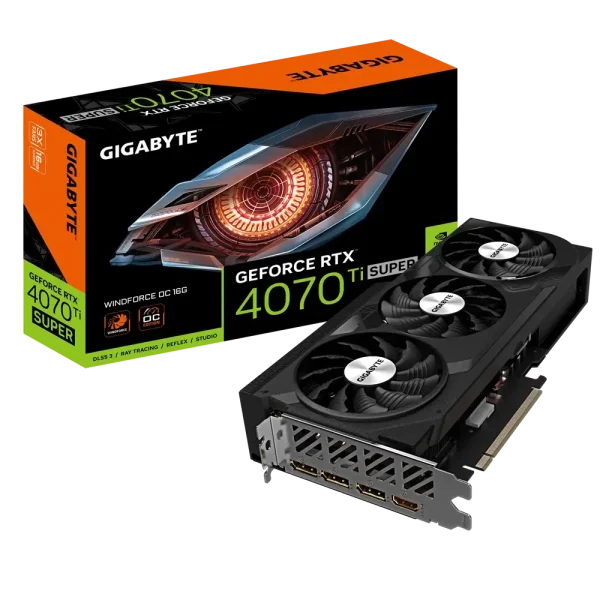GIGABYTE GeForce RTX 4070 Ti SUPER WINDFORCE OC 16G