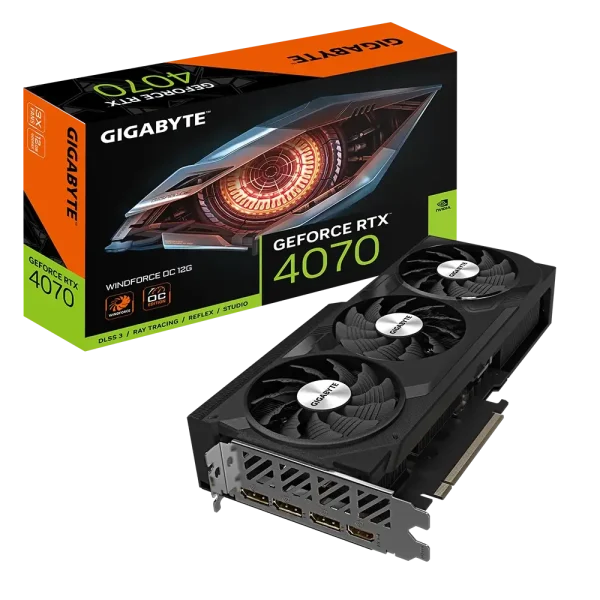 GIGABYTE GeForce RTX 4070 WINDFORCE OC 12G