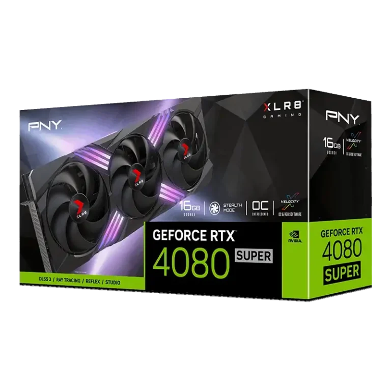 PNY GeForce RTX 4080 SUPER 16GB XLR8 Gaming VERTO EPIC-X Overclocked DLSS 3
