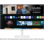 Samsung white Flat Monitor Smart TV