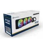 ⁦مراوح تبريد مائي SilverStone PF360 ARGB 3X أسود⁩ - الصورة ⁦16⁩