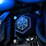⁦مراوح تبريد مائي SilverStone PF360 ARGB 3X أسود⁩ - الصورة ⁦9⁩