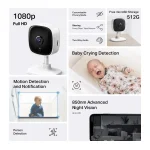 ⁦كاميرا مراقبة ذكية TP-Link Tapo C100 V5.6 Wi-Fi Camera⁩ - الصورة ⁦3⁩