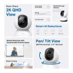 ⁦كاميرا مراقبة منزلية TP-Link Tapo C220 Pan/Tilt AI Home Security⁩ - الصورة ⁦5⁩