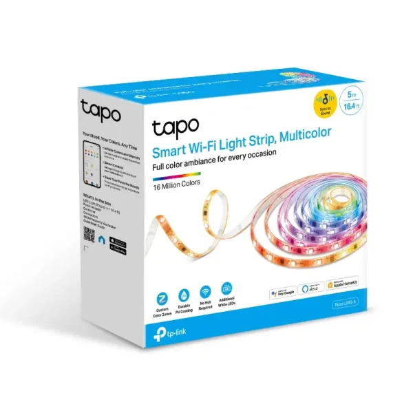 TP-Link Tapo L930-5 Smart Wi-Fi Light Strip Multicolor