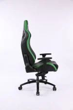 ⁦كرسي العاب Wolvez CHAIR VAQ-1058 للاعبين المحترفين اسود واخضر⁩ - الصورة ⁦4⁩