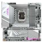 ⁦لوحة أم GIGABYTE Z890M AORUS ELITE WIFI7 ICE⁩ - الصورة ⁦2⁩