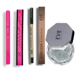 ايف سيت واكس حاجب شفاف+ لاينر PINK + قلم BEIGE