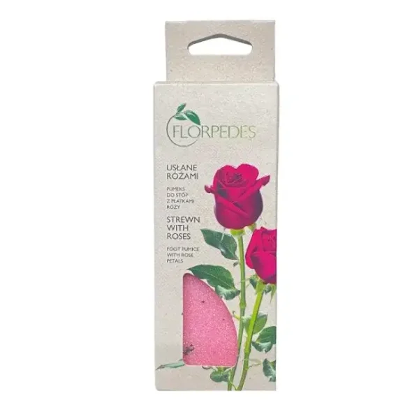 فلوربيدس مبرد قدم حجري بعطر ROSE