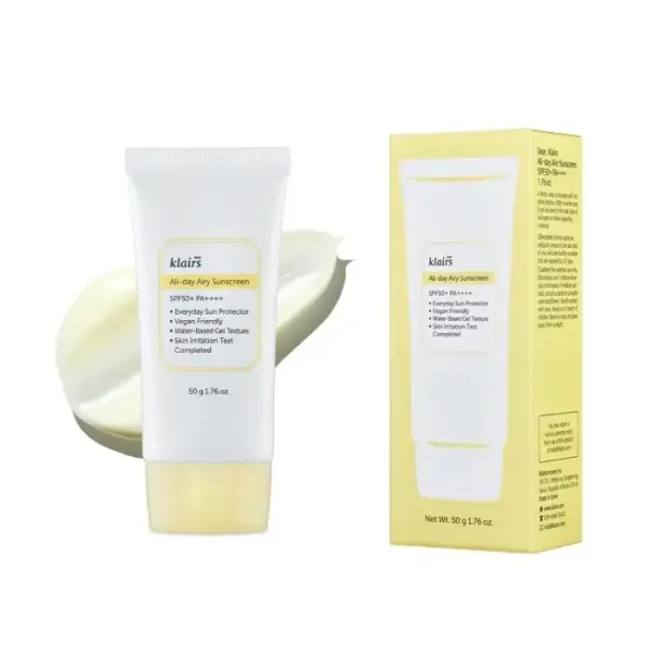 كلايرس واقي شمس +SPF50 جل لكل انواع البشرة 50غ