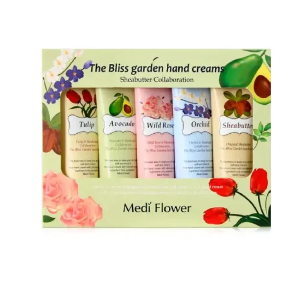 ميدي فلور سيت مرطبات يد 5 قطع THE BLISS GARDEN