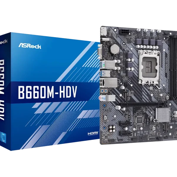 ASRock B660M-HDV PCIe Gen4x4 2xDDR4