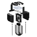 ⁦مروحة تبريد Cooler Master MasterAir MA620M CPU Air Cooler⁩ - الصورة ⁦4⁩