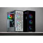 ⁦كيس Corsair iCUE 220T RGB Airflow Tempered Glass Mid-Tower Smart⁩ - الصورة ⁦2⁩