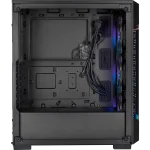 ⁦كيس Corsair iCUE 220T RGB Airflow Tempered Glass Mid-Tower Smart⁩ - الصورة ⁦3⁩