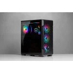 ⁦كيس Corsair iCUE 220T RGB Airflow Tempered Glass Mid-Tower Smart⁩ - الصورة ⁦9⁩