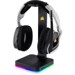 ⁦حامل سماعات رأس Corsair ST100 RGB Premium Stand 7.1 Surround Sound⁩ - الصورة ⁦2⁩