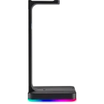 ⁦حامل سماعات رأس Corsair ST100 RGB Premium Stand 7.1 Surround Sound⁩ - الصورة ⁦3⁩