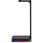 ⁦حامل سماعات رأس Corsair ST100 RGB Premium Stand 7.1 Surround Sound⁩ - الصورة ⁦6⁩