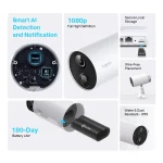 ⁦نظام مراقبة كاميراتان TP-Link Tapo C400S2 Smart Wire-Free System⁩ - الصورة ⁦6⁩