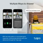 ⁦جرس فيديو TP-Link Tapo D230S1 Smart Battery Video Doorbell⁩ - الصورة ⁦5⁩