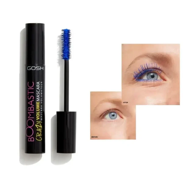 كوش ماسكارا بومباستك كريزي فوليوم 002 Crazy Blue