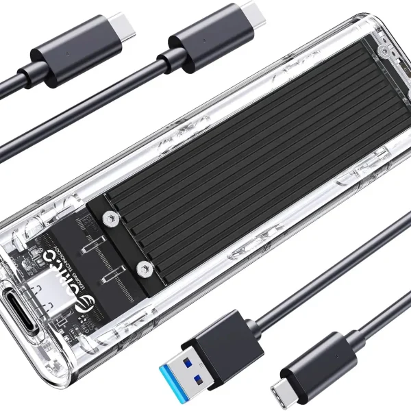 ORICO M.2 NVMe SSD Enclosure, USB 3.2 Gen 2 (10 Gbps)