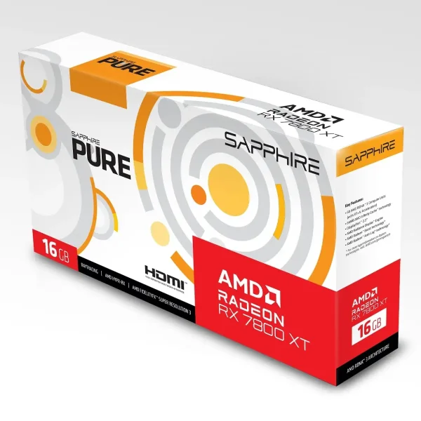 Sapphire PURE AMD Radeon RX 7800 XT 16GB