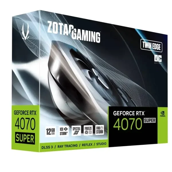ZOTAC GAMING GeForce RTX 4070 SUPER Twin Edge OC 12GB GDDR6X