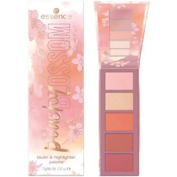 اسنس باليت هايلايتر & بلشر PEACH BLOSSOM
