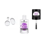 اسنس صبغ اظافر 2IN1 بيس كوت + توب كوت 8مل