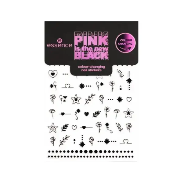 اسنس ملصقات اظافر PINK IS THE NEW BLACK