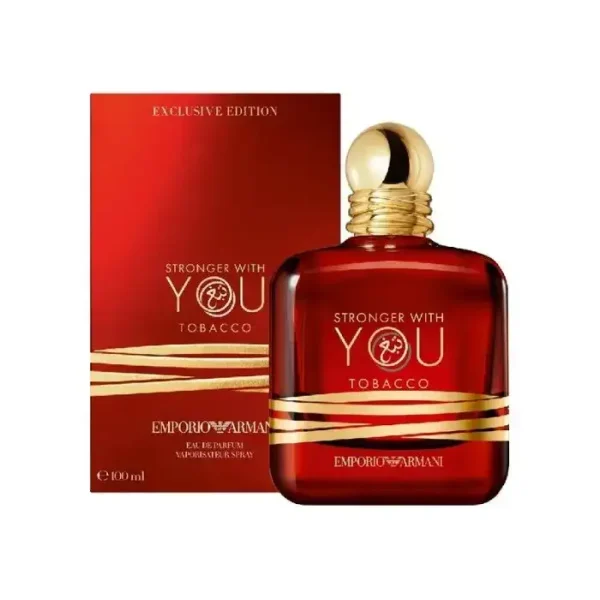 ايمبوريو ارماني عطر رجالي سترونكر وذ يو توباكو (تبغ) او دو بارفام 100مل