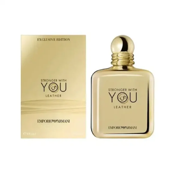 ايمبوريو ارماني عطر رجالي سترونكر وذ يو لاذر او دي بارفام 100مل