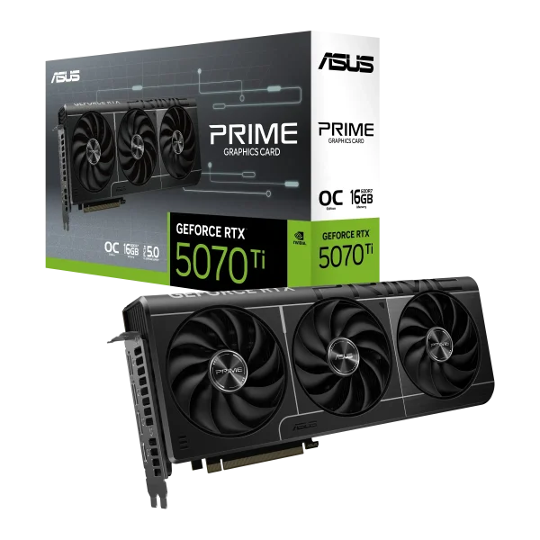 ASUS PRIME GeForce RTX 5070 Ti 16GB GDDR7 OC Edition