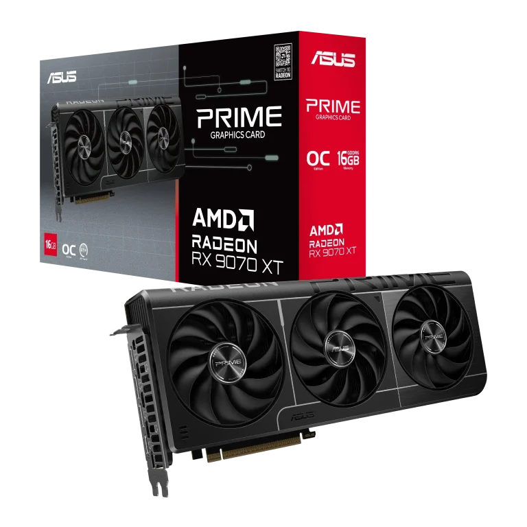 ASUS Prime Radeon RX 9070 XT OC Edition 16GB GDDR6