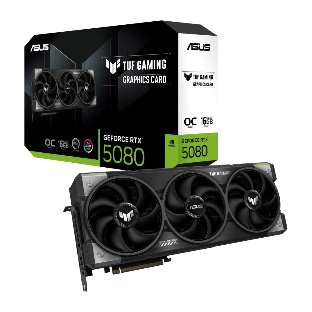 ASUS TUF Gaming GeForce RTX 5080 16GB GDDR7 OC Edition