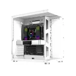 ⁦كيس Xigmatek Aquarius Plus Case with 7 x RGB Fans أبيض⁩ - الصورة ⁦4⁩