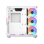 ⁦كيس Xigmatek Aquarius Plus Case with 7 x RGB Fans أبيض⁩ - الصورة ⁦6⁩