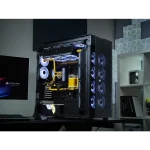 ⁦كيس CORSAIR 9000D RGB AIRFLOW Super Full-Tower PC Case أسود⁩ - الصورة ⁦8⁩
