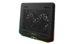 ⁦قاعدة تبريد لابتوب مضيئة DEEPCOOL N80 RGB 800 RPM⁩ - الصورة ⁦2⁩